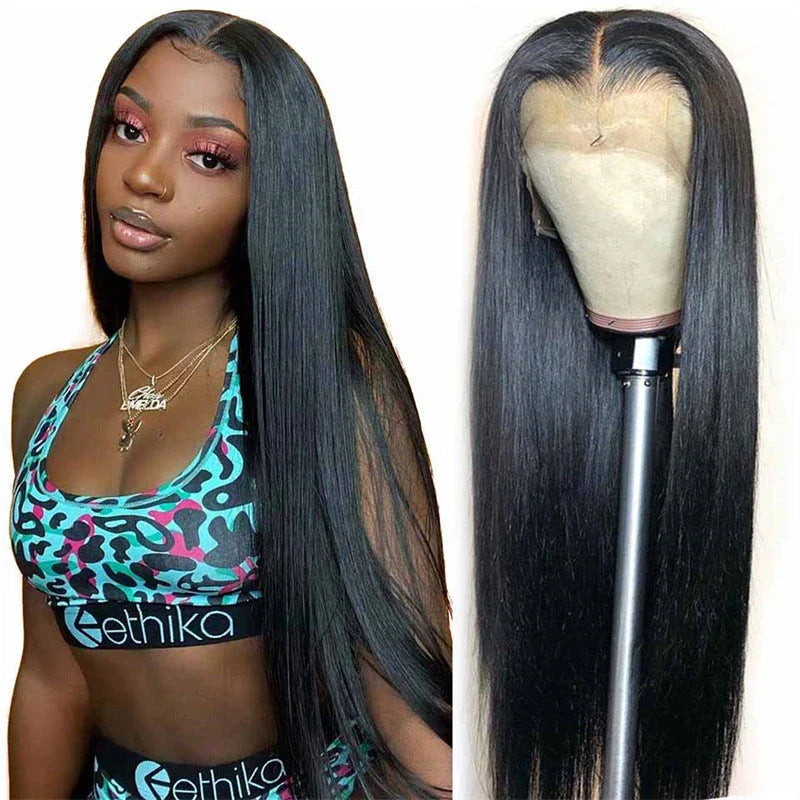 Premium high-temperature synthetic long straight hair cover in various colours