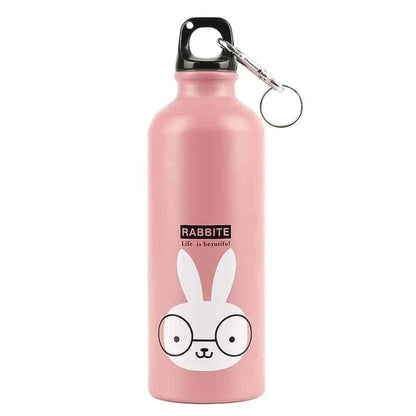 Premium metal water bottle with stylish animal-inspired prints, perfect for everyday hydration and British consumers