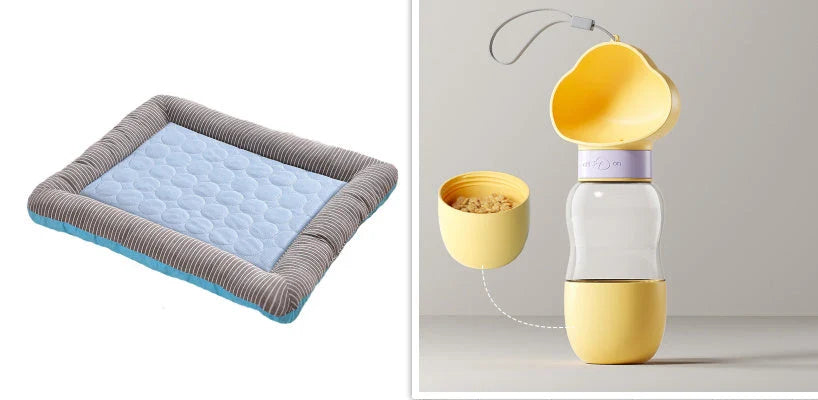 Cooling Dog Bed Mat: Comfortable and Breathable Pet Pad for Summer