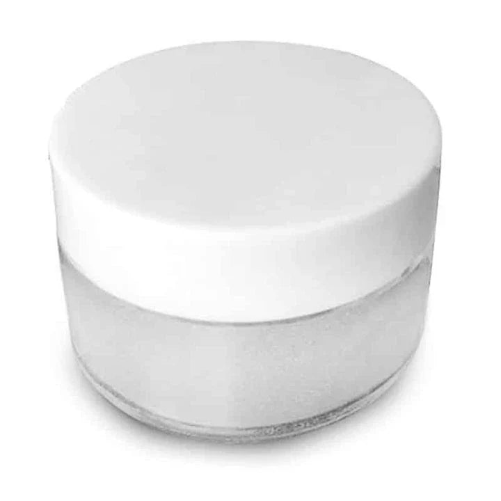 Premium sugar-based edible glitter in gold and silver colours, perfect for decorating cakes, cocktails, and savoury dishes