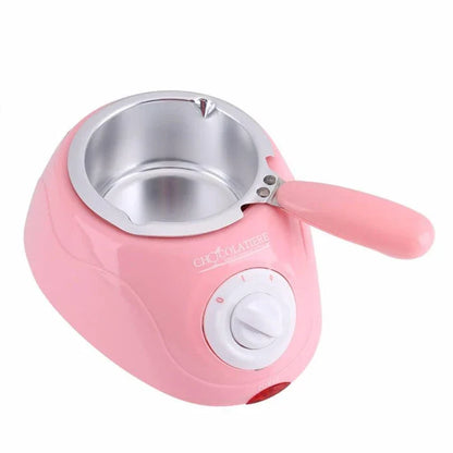 Premium eco-friendly electric melting pot with digital controls, durable metal construction, and non-stick interior for easy cleaning.