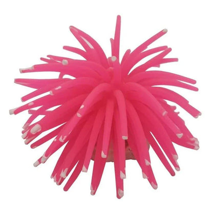Premium silicone artificial aquatic life decorations in an aquarium, creating a mesmerizing underwater scene