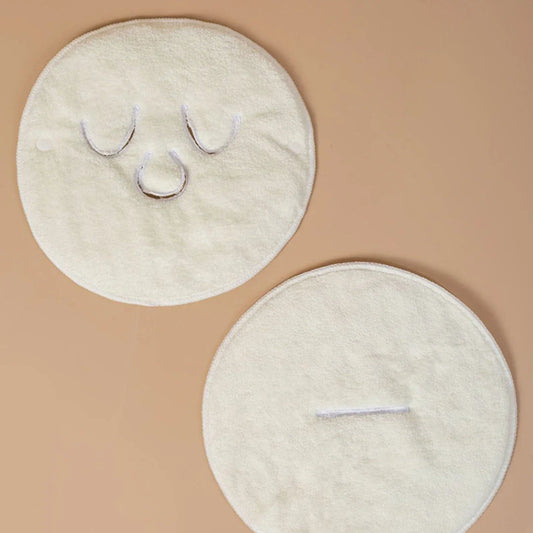 Premium hot compress facial towel mask made of high-quality cotton for rejuvenating and soothing skin
