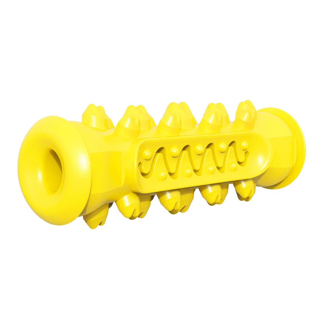 Premium dog dental chew stick toy with bristles for effective teeth cleaning and interactive play