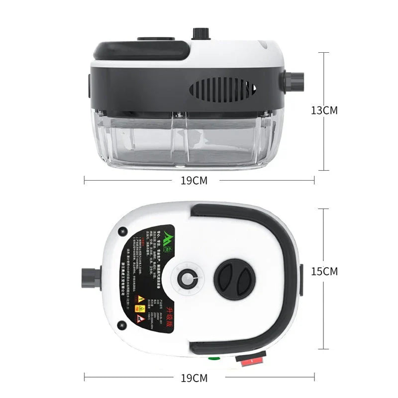 Premium High-Pressure Handheld Steam Cleaner for thorough, chemical-free cleaning in British homes
