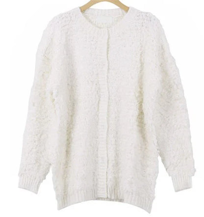 Women's cosy knitted jumper coat in a range of sophisticated colours, featuring a premium mohair blend and timeless British-inspired design.