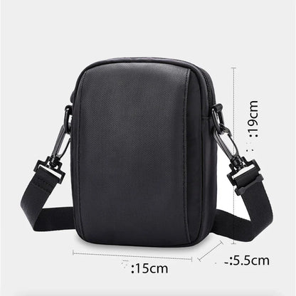 Jitian Mini Messenger Bag with Oxford Fabric Construction and Stylish Upgrade Options