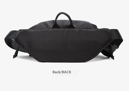 Versatile gents' casual shoulder bag made of premium Oxford cloth with multiple pockets and adjustable strap for organisation and comfort