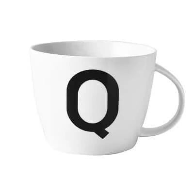 Premium personalised ceramic mug with initial design, offering a stylish and functional solution for daily beverages