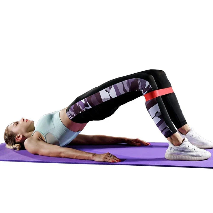Premium multi-level resistance bands for full-body workouts, fitness, yoga, Pilates, and strength training in the UK