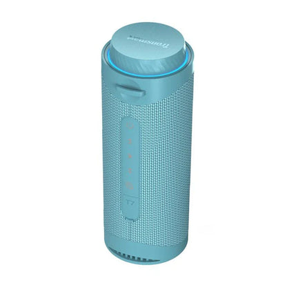 Immersive 360-degree surround sound Bluetooth speaker with vibrant LED light show for enhanced audio-visual experience