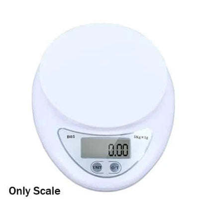 Trendha digital kitchen scales with LCD display, made of durable ABS materials for precise weight measurements