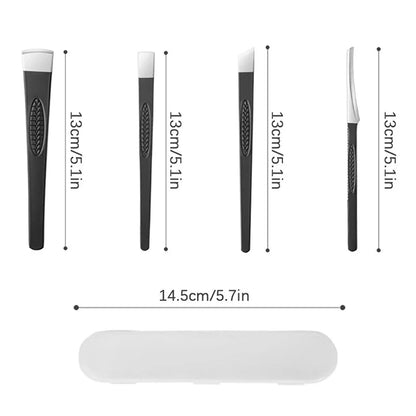 Premium Stainless Steel Pedicure Set with 4 specialised tools for salon-quality foot care at home