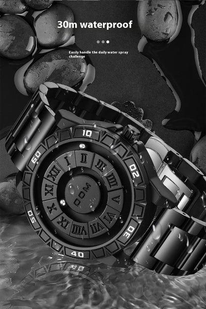 A sophisticated magnetic suspension waterproof watch with a sleek and personalised design