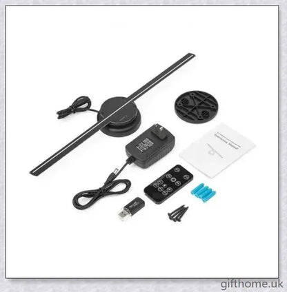 3D Holographic Projector with Wireless Connectivity, Displaying Captivating 640P Visuals