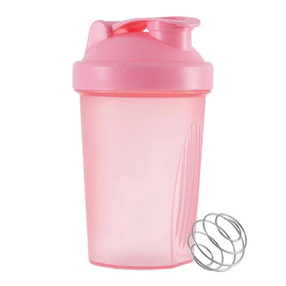 Premium protein shaker bottle with stainless steel whisk ball, BPA-free plastic, and leak-proof design for on-the-go fitness enthusiasts in the UK.