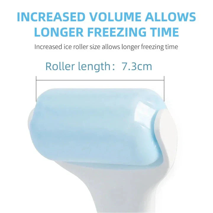 Beauty Revitalising Ice Roller - Cooling Therapy and Facial Massage Tool for Skin Rejuvenation