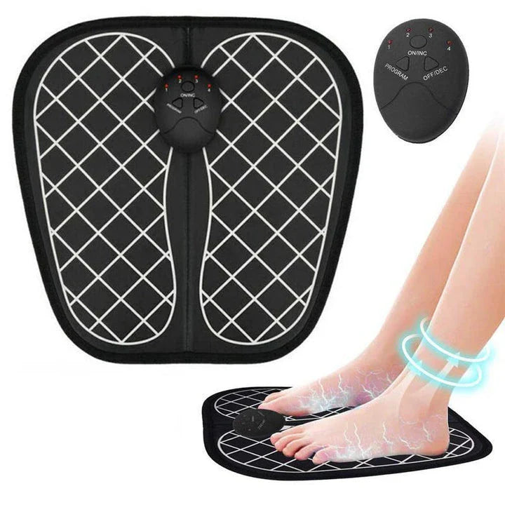 Premium EMS Foot Massager with intelligent acupressure technology for soothing, relaxing foot massage