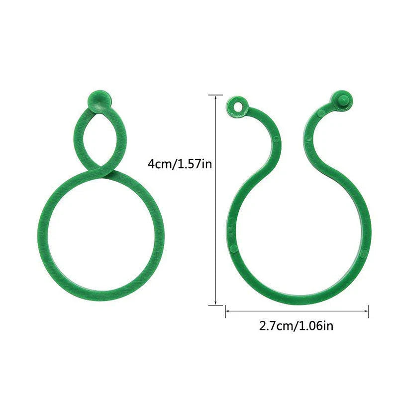 Premium Garden Vine Strapping Clips for plant support and healthy growth