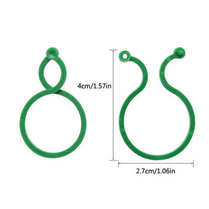 Premium Garden Vine Strapping Clips for plant support and healthy growth