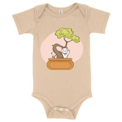 Cosy and comfortable baby onesie made from premium Airlume cotton with flexible design features