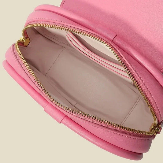 Premium genuine leather macaron-inspired handbag in a range of fashionable colours
