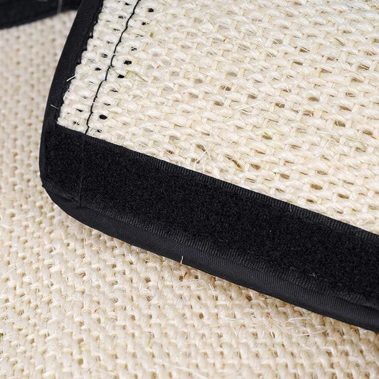 Premium Sisal Cat Scratching Post in light grey colour, providing a sturdy and stylish solution for your feline friend's scratching needs.