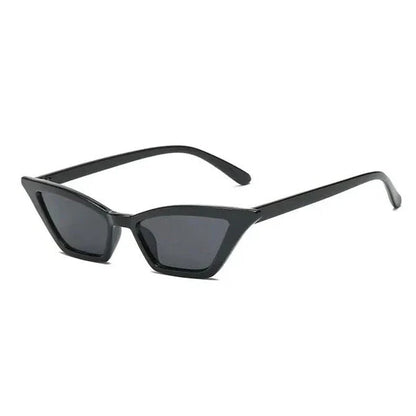 Trendy cat-eye sunglasses with polycarbonate lenses that provide UV400 protection and anti-reflective coating for enhanced clarity