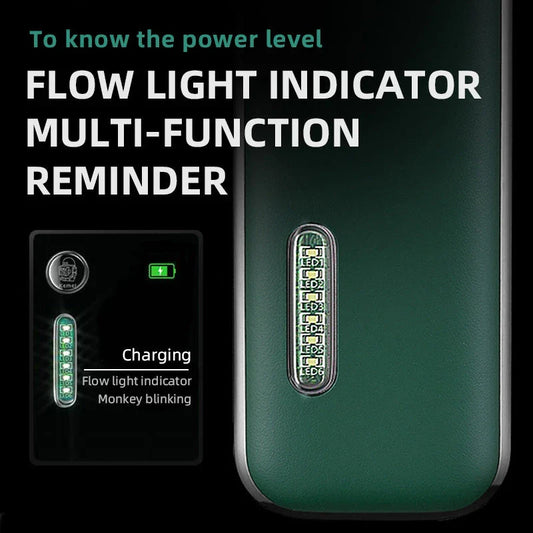 Kemei USB Electric Hair Clippers Trimmers with Stainless Steel Blades, Adjustable Cutting Lengths, and Cordless Rechargeable Design
