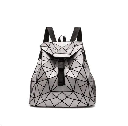 Diamond-patterned backpack in various colours, featuring a sophisticated and contemporary British design
