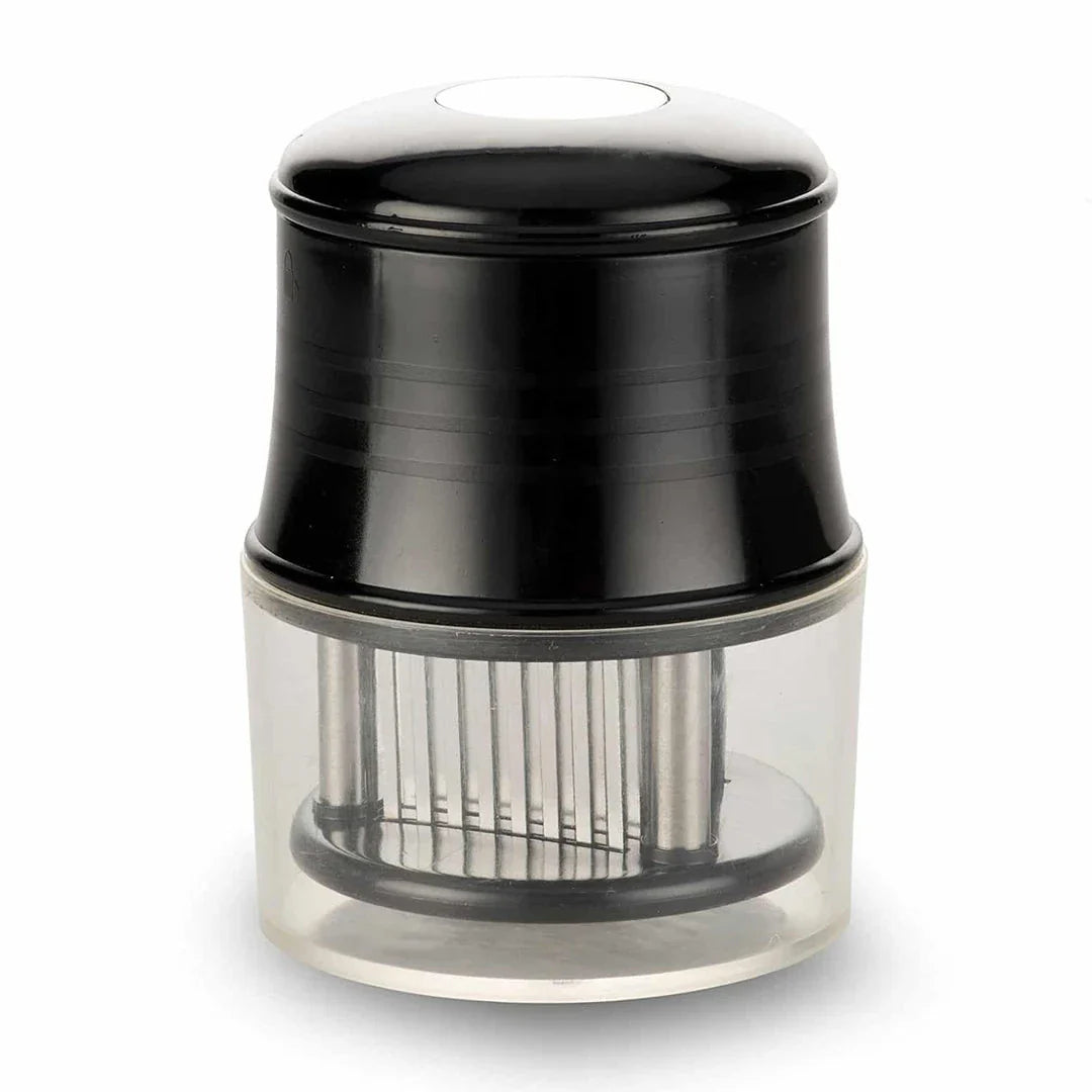 Premium manual eco-friendly stainless steel meat tenderizer for tenderising and softening tough cuts of meat