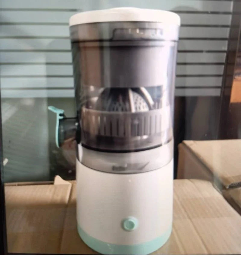 Premium USB-powered portable citrus juicer for making fresh, healthy juices on the go