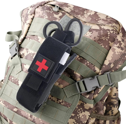 Durable aluminium tactical tourniquet with nylon webbing designed for emergency response and outdoor safety
