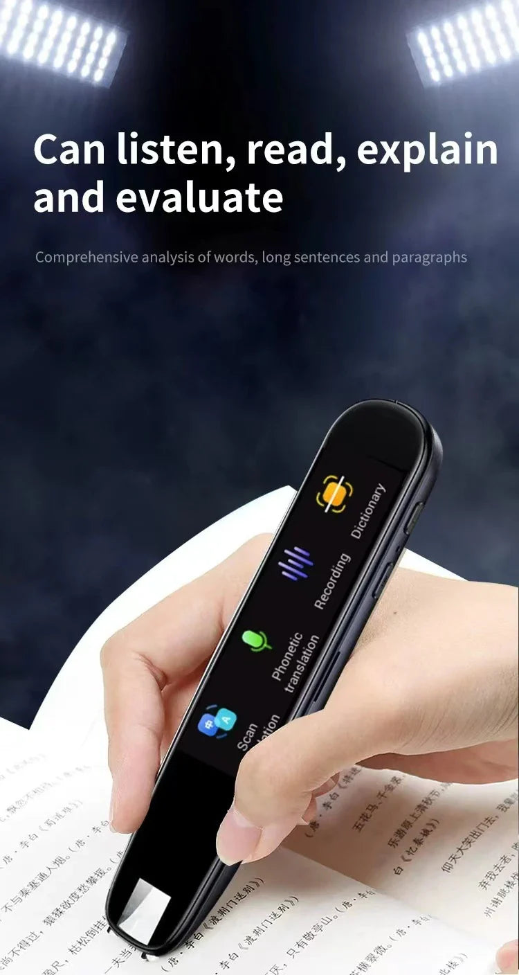 Premium Multilingual Translation Pen with advanced language translation capabilities for global travellers