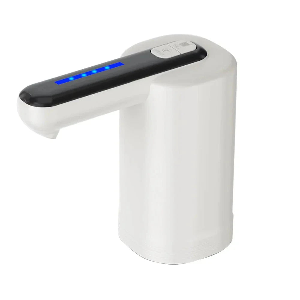 Compact and efficient automatic water dispenser with dual pumps, perfect for hydration at home, office, or outdoor activities