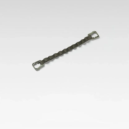 Adjustable camping strap with multi-ring design for organising outdoor gear and supplies