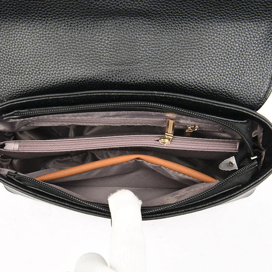 Premium genuine leather diagonal shoulder bag in a range of stylish colours, featuring a roomy interior, adjustable strap, and sophisticated design