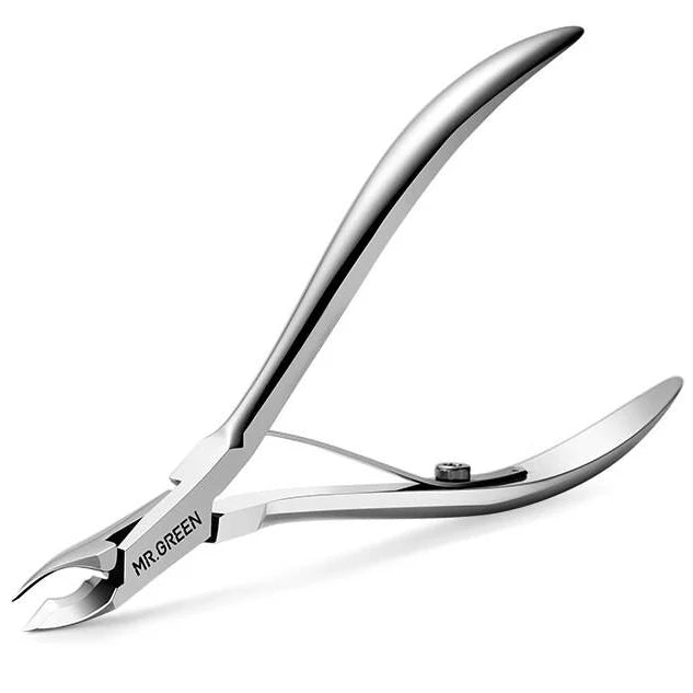 Premium stainless steel nail and cuticle nipper set with advanced features for salon-quality manicures at home