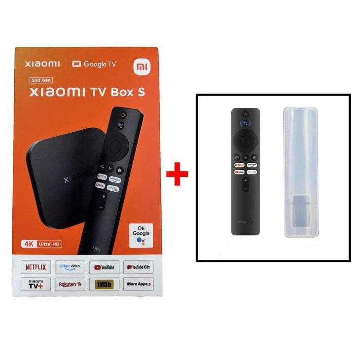 Trendha 4K Ultra HD Smart TV Box with 4K display, Dolby Atmos audio, and Google TV integration