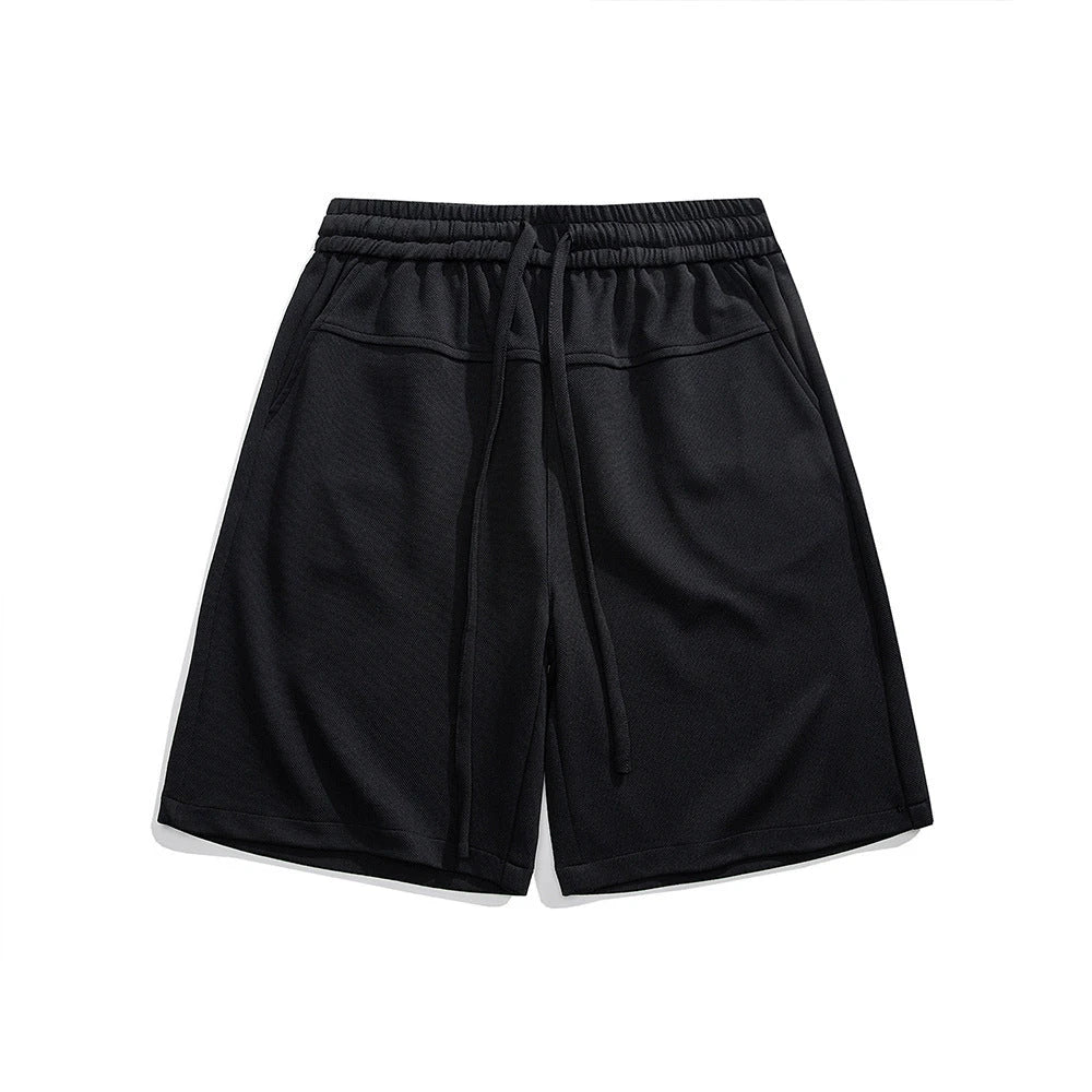 Premium straight-fit drawstring trousers in white, khaki, and black colours for stylish British men