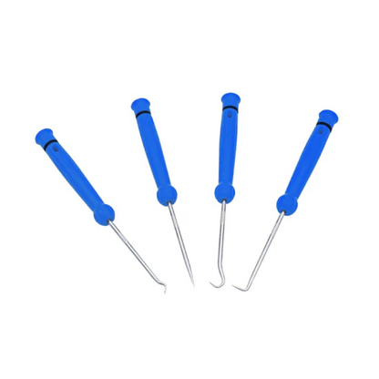 Trendha premium automotive repair tool kit with pointed prod and three versatile hooks for servicing oil filters and removing caps