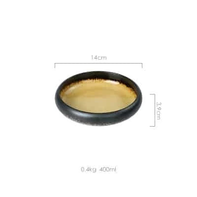 Elegant ice-inspired ceramic platter with a captivating split-glaze finish, showcasing the beauty of British craftsmanship