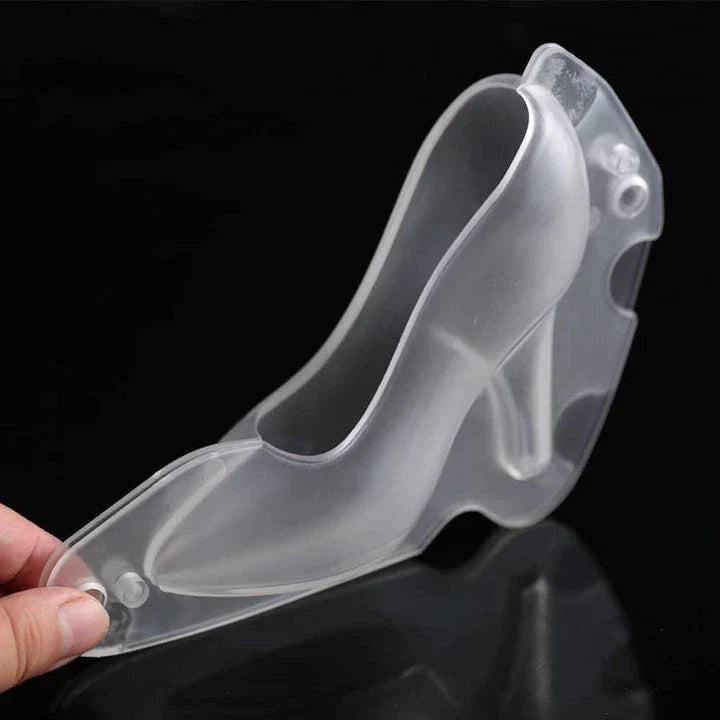 Eco-Friendly Chocolate Mould in the Shape of a Charming Shoe