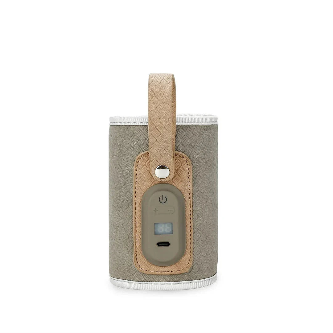 Premium portable baby bottle warmer with adjustable temperature control and smart insulation for convenient feedings on the go