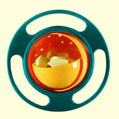 Trendha 360° Spill-Proof Gyroscopic Toddler Feeding Bowl in Pink