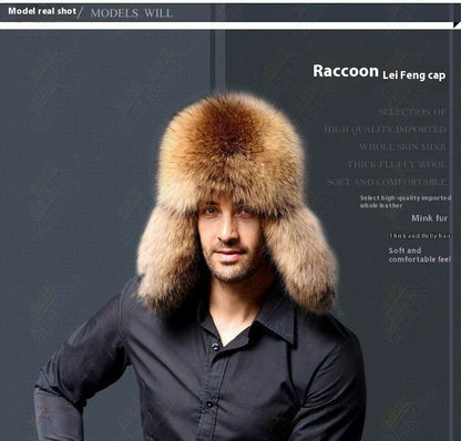 Premium insulated Ushanka hat made of durable artificial leather for optimal warmth and comfort in cold British weather