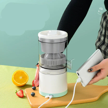 Premium USB-powered portable citrus juicer for making fresh, healthy juices on the go