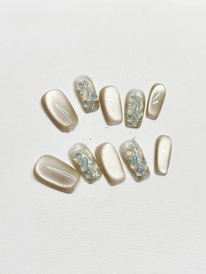 Premium simple nail stickers in various sizes, designed for the discerning UK customer