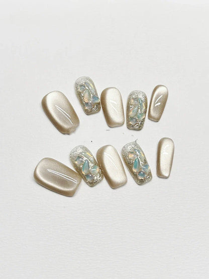 Premium simple nail stickers in various sizes, designed for the discerning UK customer