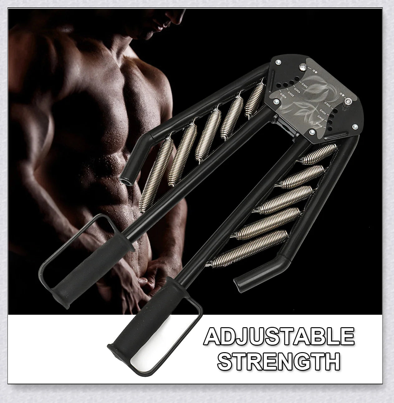 Premium Adjustable Chest Resistance Workout Tool for Muscle-Building at Home